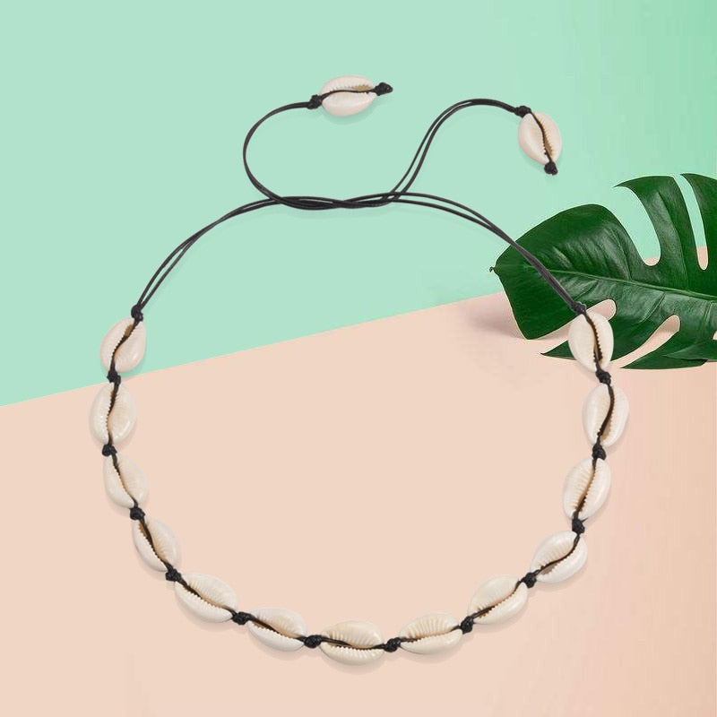 Snäckhalsband & Armband