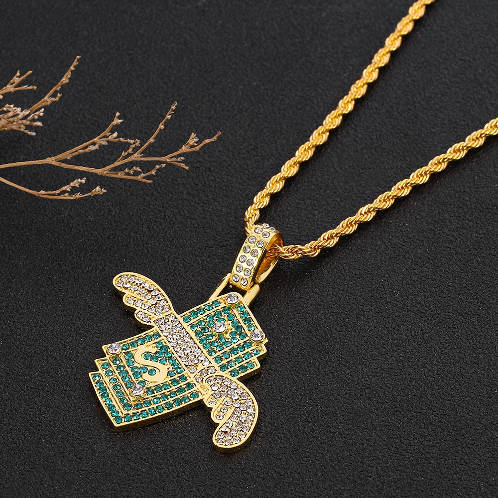 Fjädrad Pengahalsband