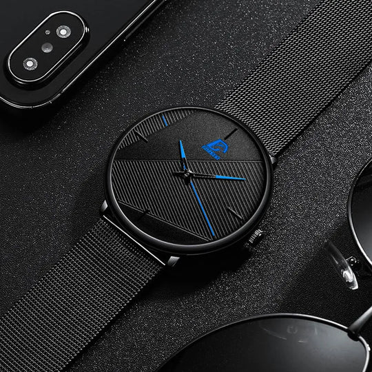 Modernt Herrarmbandsur