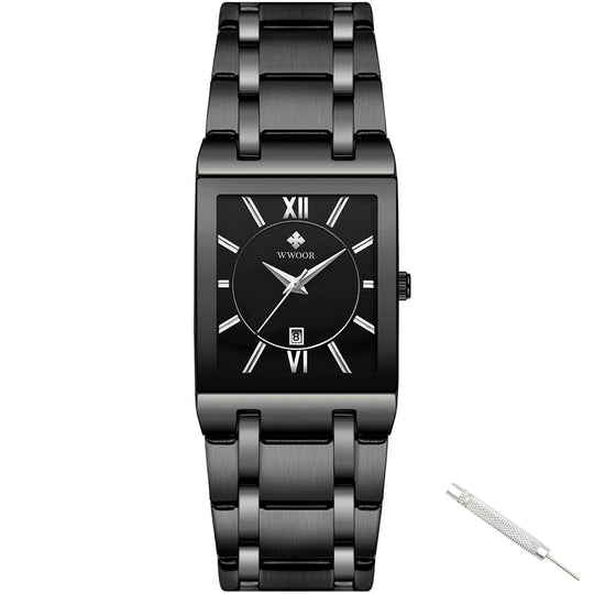 Lyxig Fyrkantig Klocka