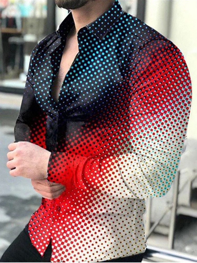 Men's Printed Long Sleeves