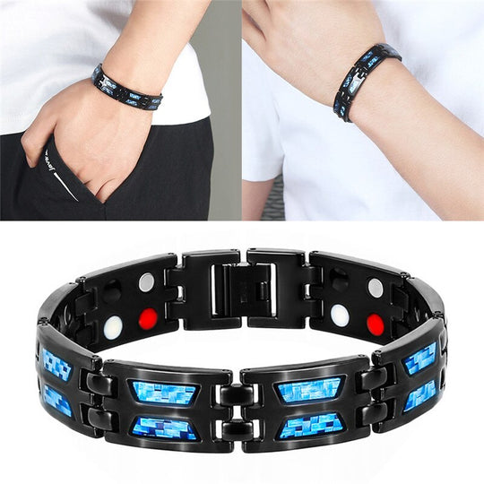 Magnetiskt armband för män