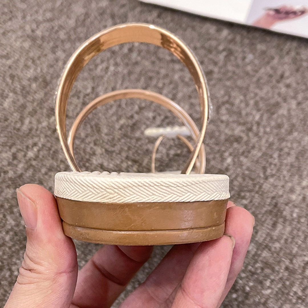 Snöflingor Sandaler