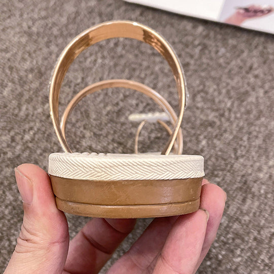 Snöflingor Sandaler