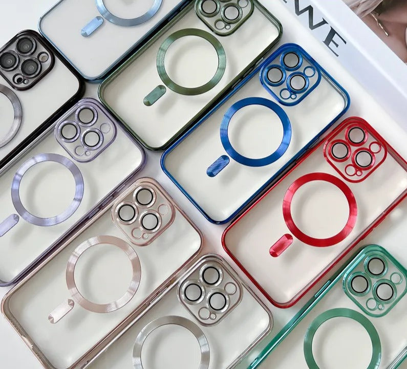 Magnetisk Trådlös Laddningsfodral