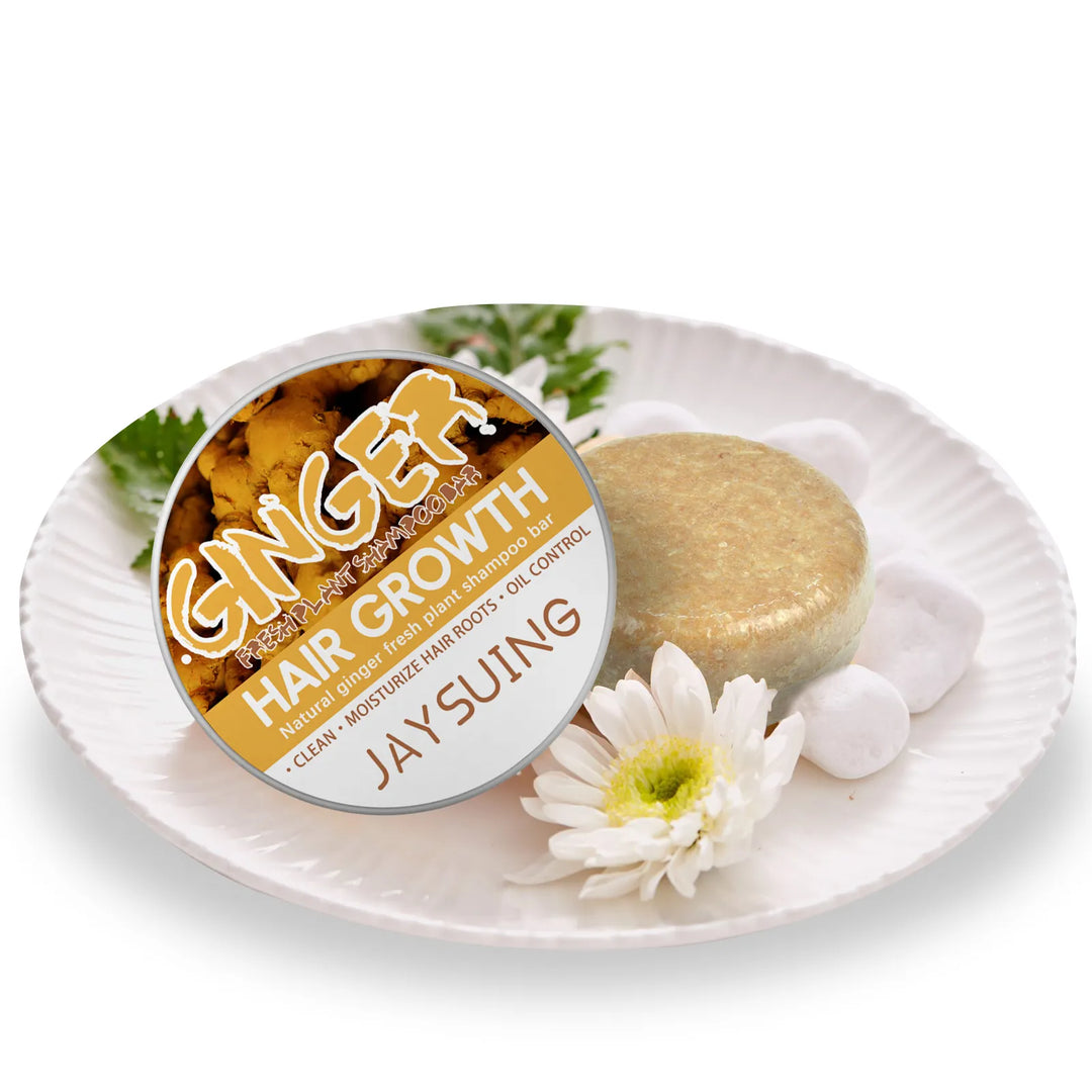 Schampobar för återväxt av rött hår