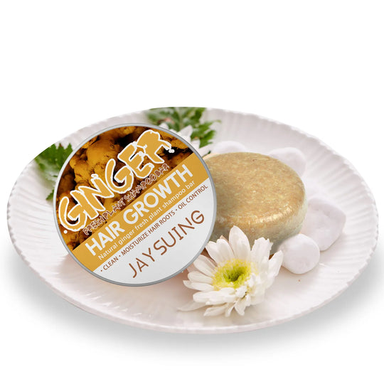 Schampobar för återväxt av rött hår