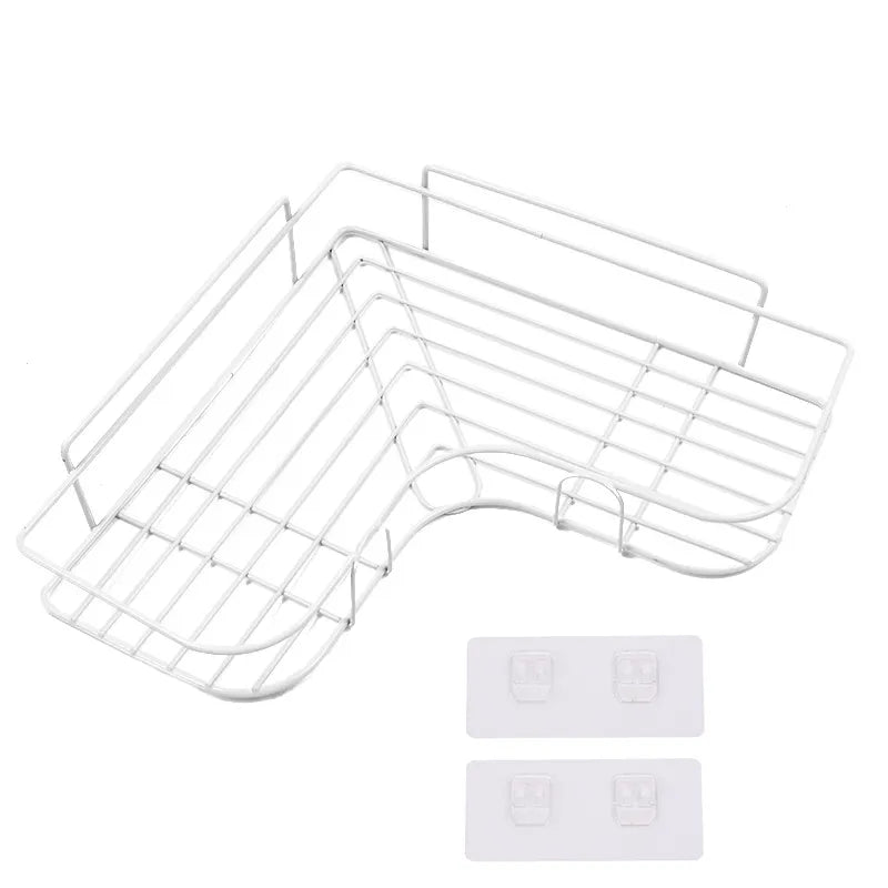 Väggmonterad hörnhylla