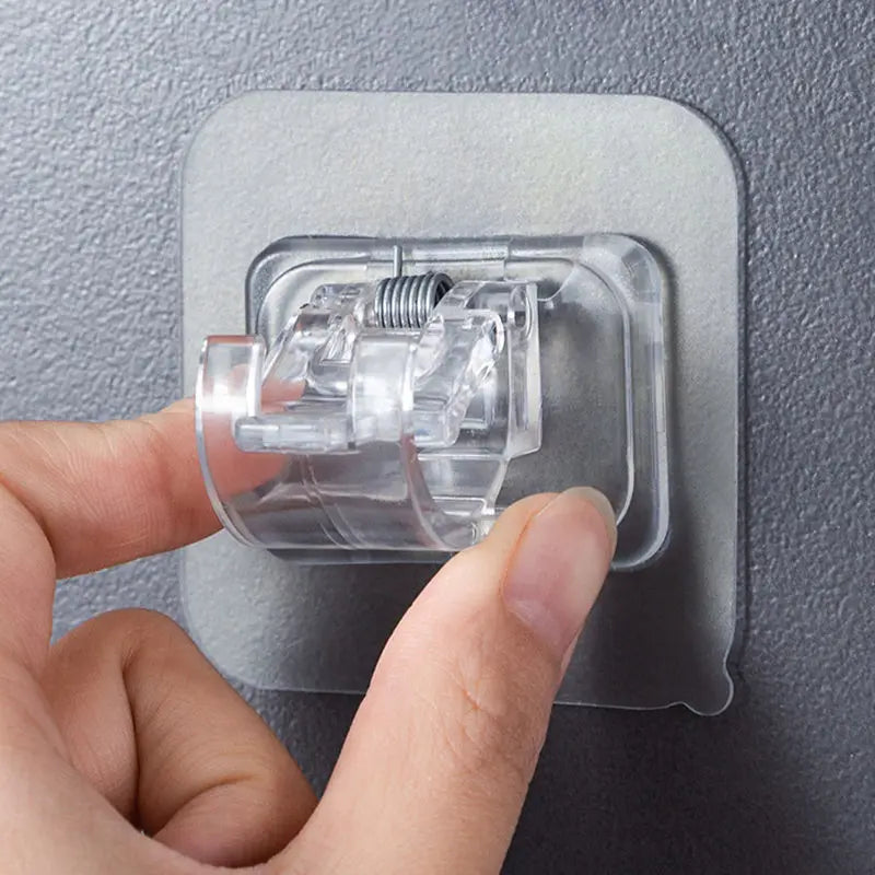 Självhäftande stångfästesklämmor