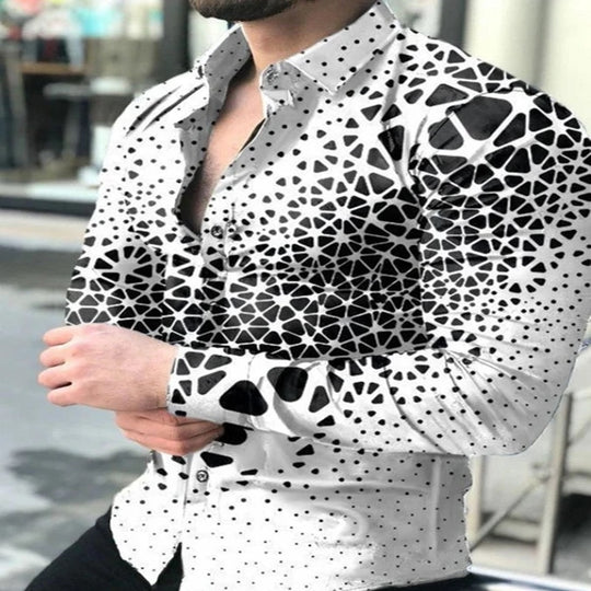 Men's Printed Long Sleeves