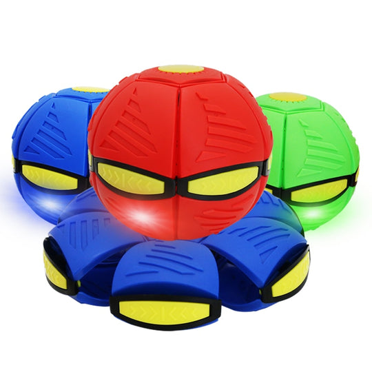 Upplyst UFO Disc Ball