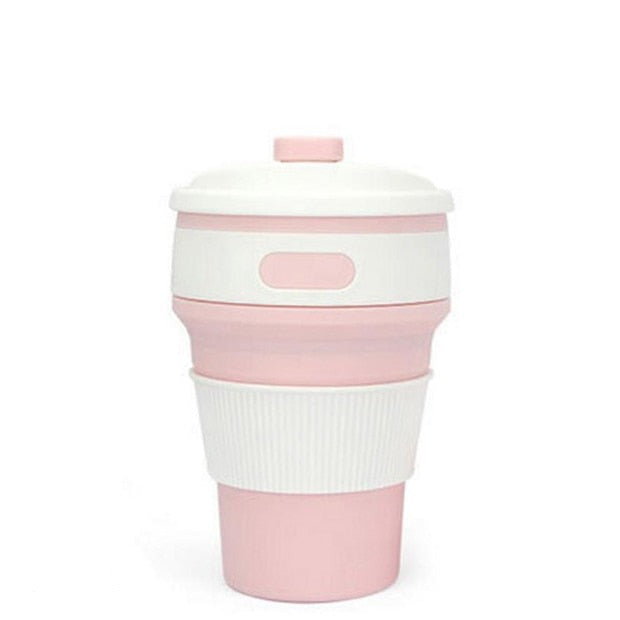 Silikon Hopfällbar Kopp