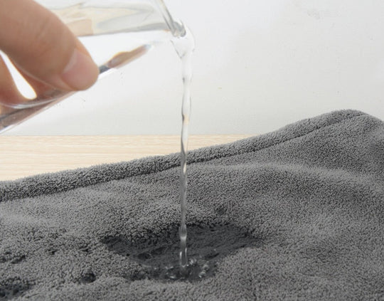 Ultrasugande Hårinpackningshandduk