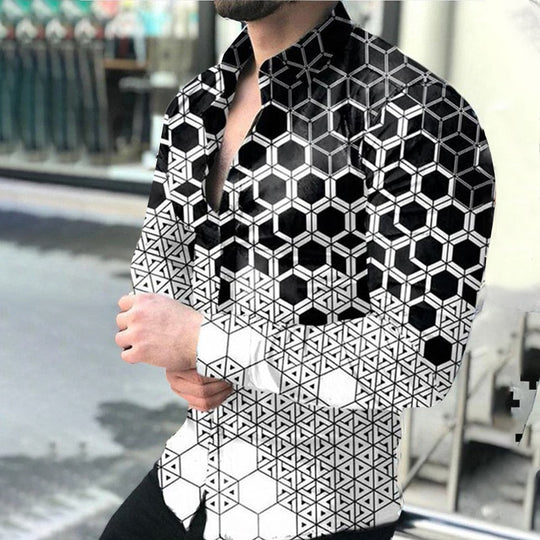 Men's Printed Long Sleeves