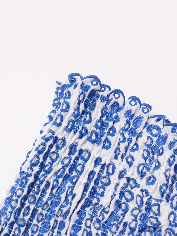 Ärmlös Lagd Mini Klänning