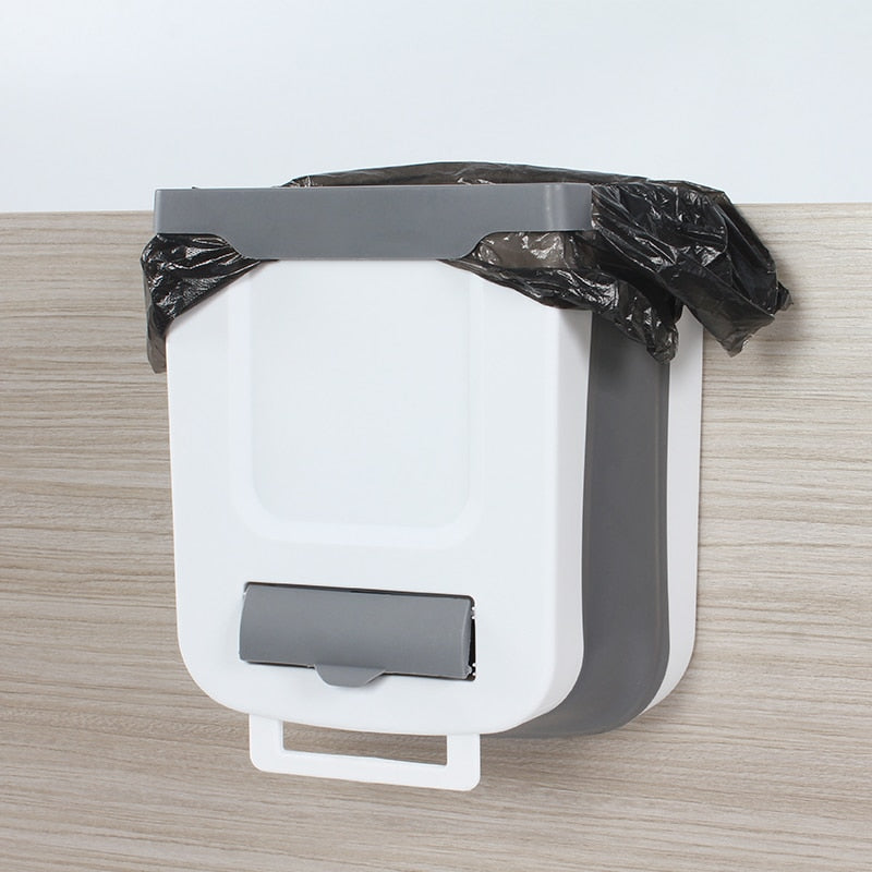 Hopfällbar Soptunna