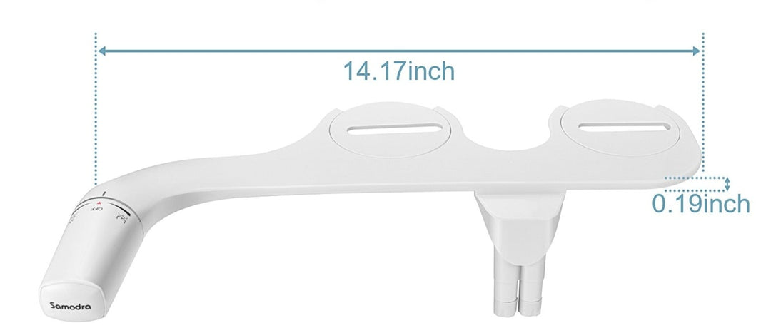 Ultra-Slim Bidet Sprayer Attachment