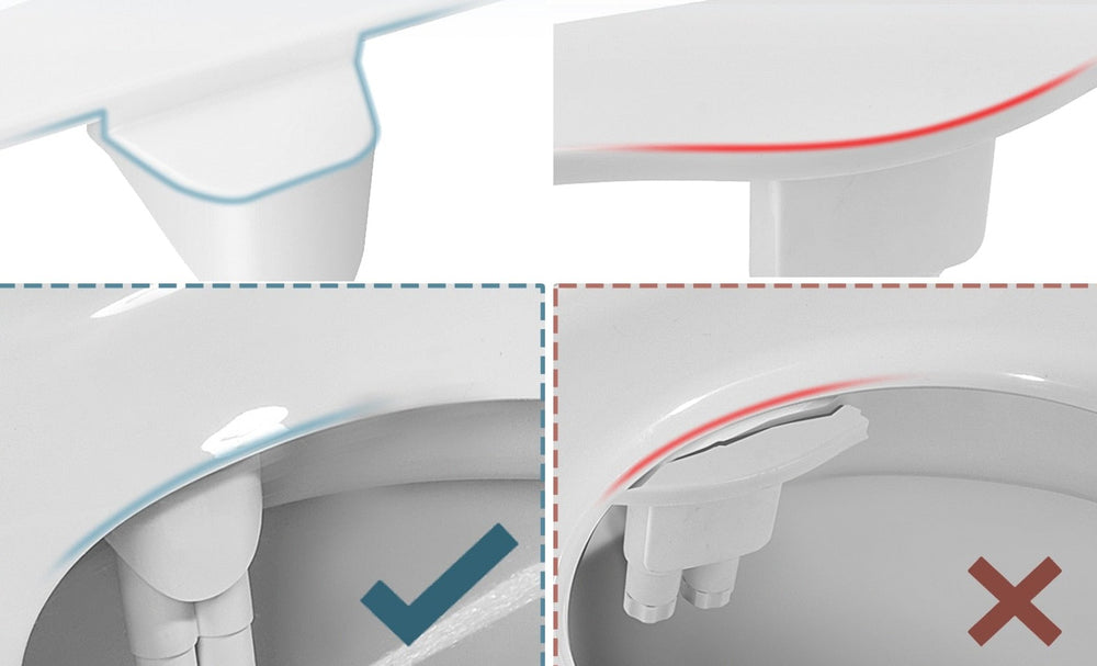 Ultra-Slim Bidet Sprayer Attachment