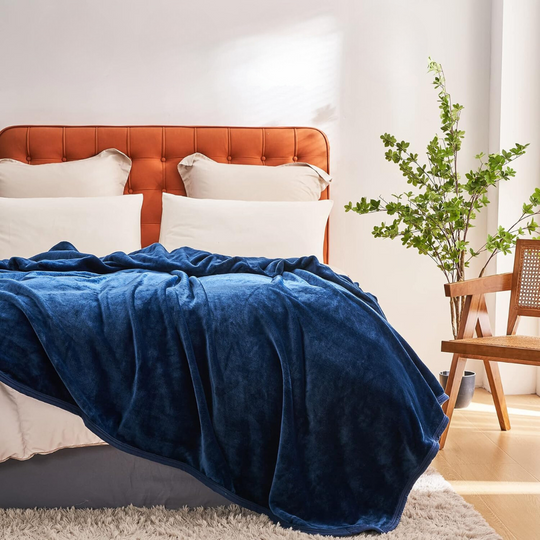 Korall Fleece Flanell Filt