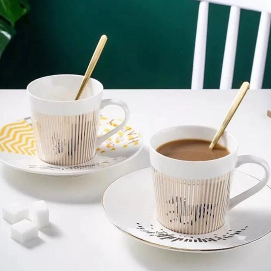 Spegelreflektion Keramikmuggset