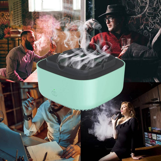 Transportabel Askkopp Luftrenare