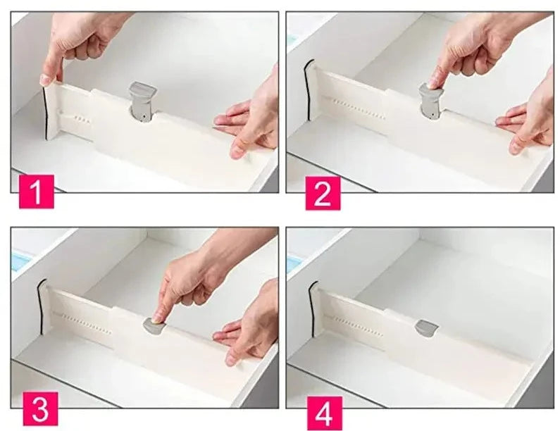 Utdragbar Lådavdelare