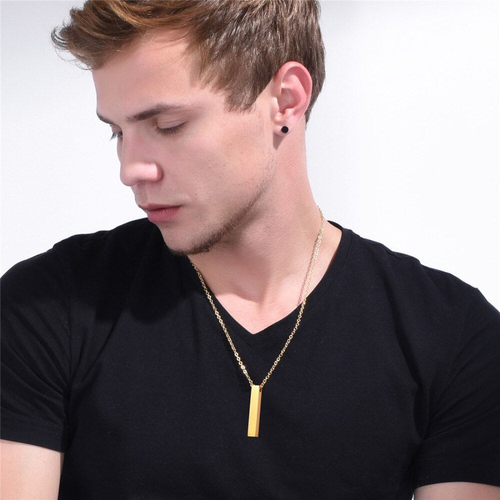 Minimalist kub halsband