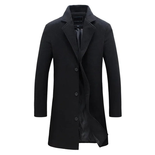 Slim Fit Business Coat för män