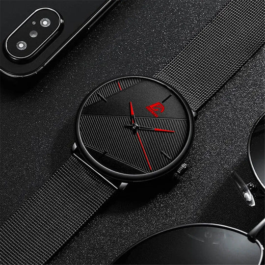 Reloj Hombre | Herrmode Ultratunt Armbandsur