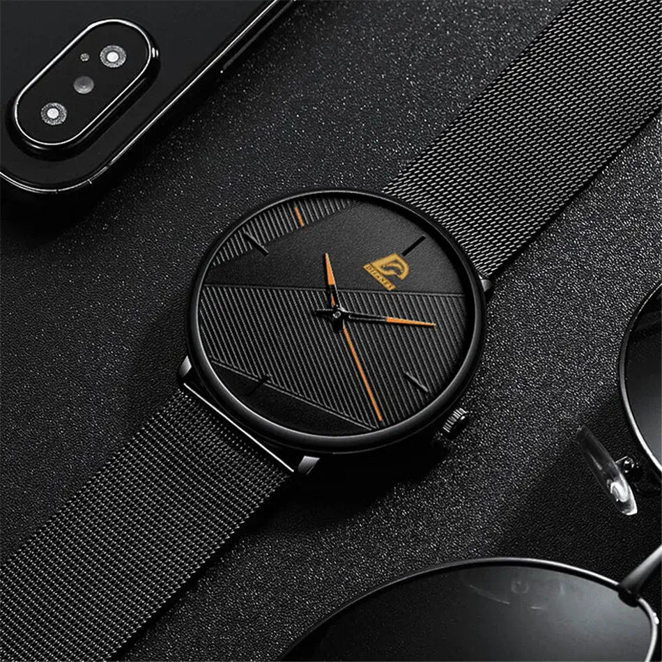 Reloj Hombre | Herrmode Ultratunt Armbandsur
