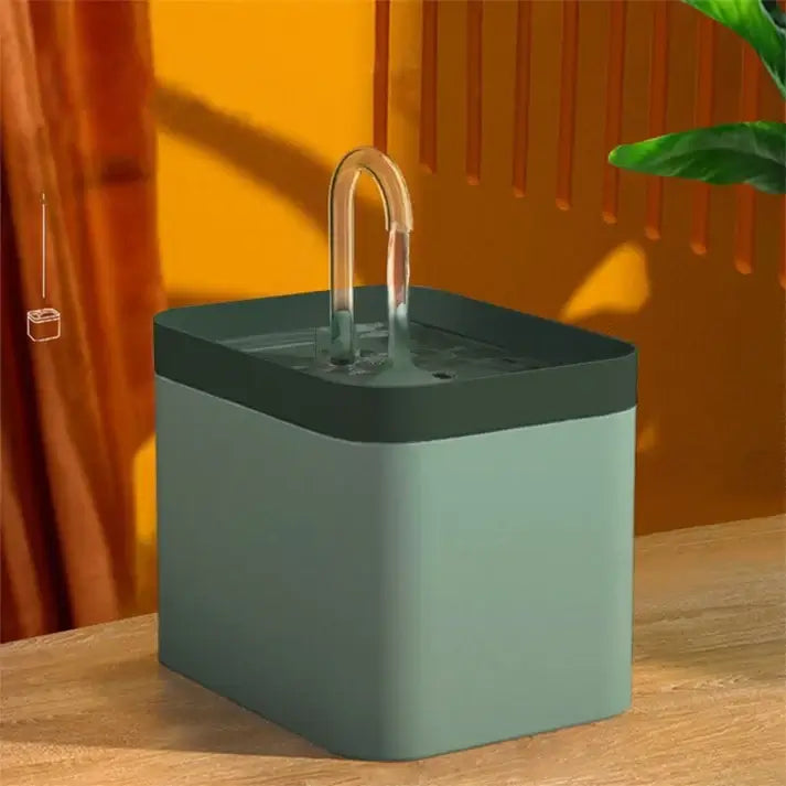 Automatisk Kattvattenfontän