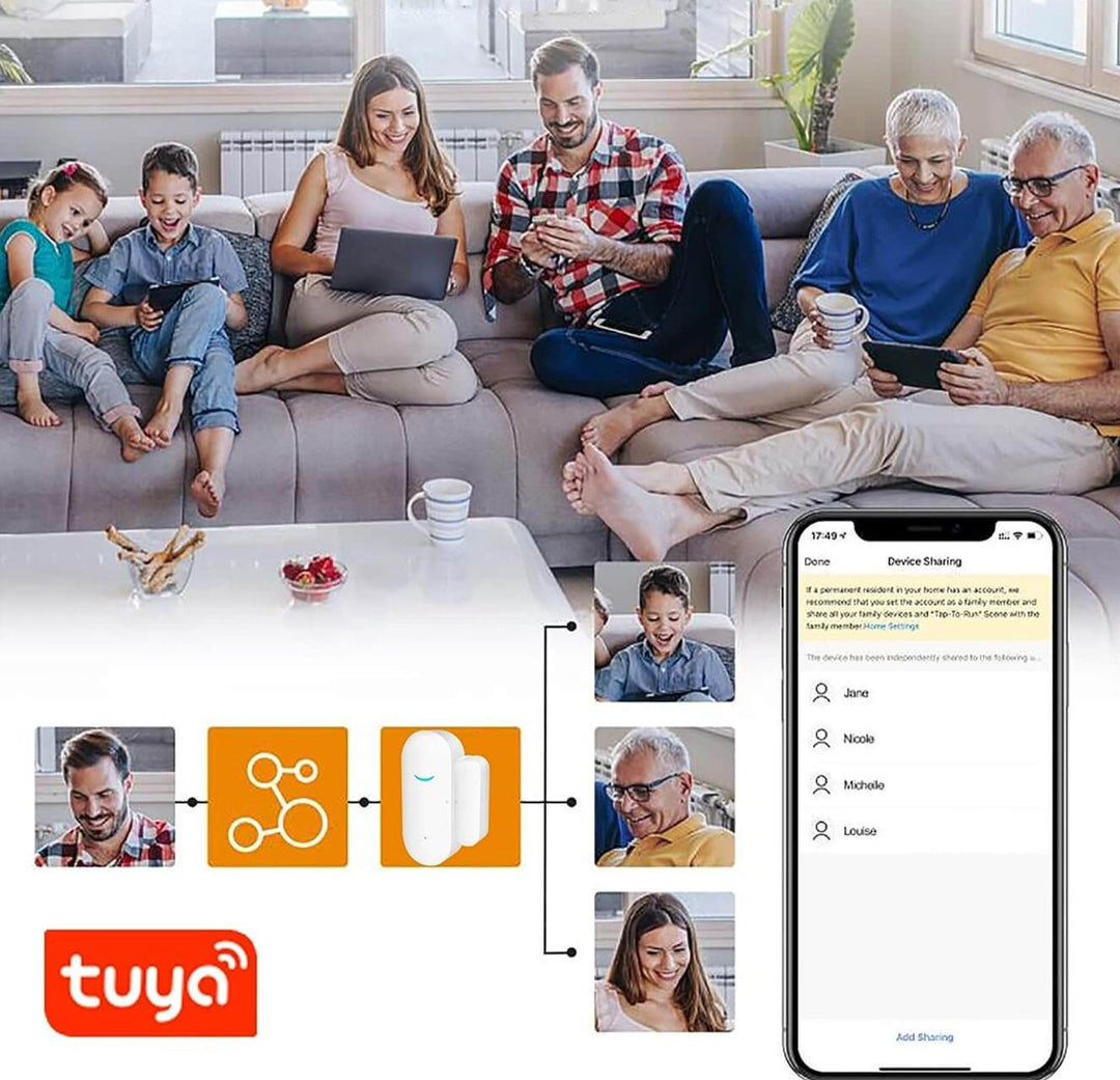 Smart Home WiFi Dörrsensor
