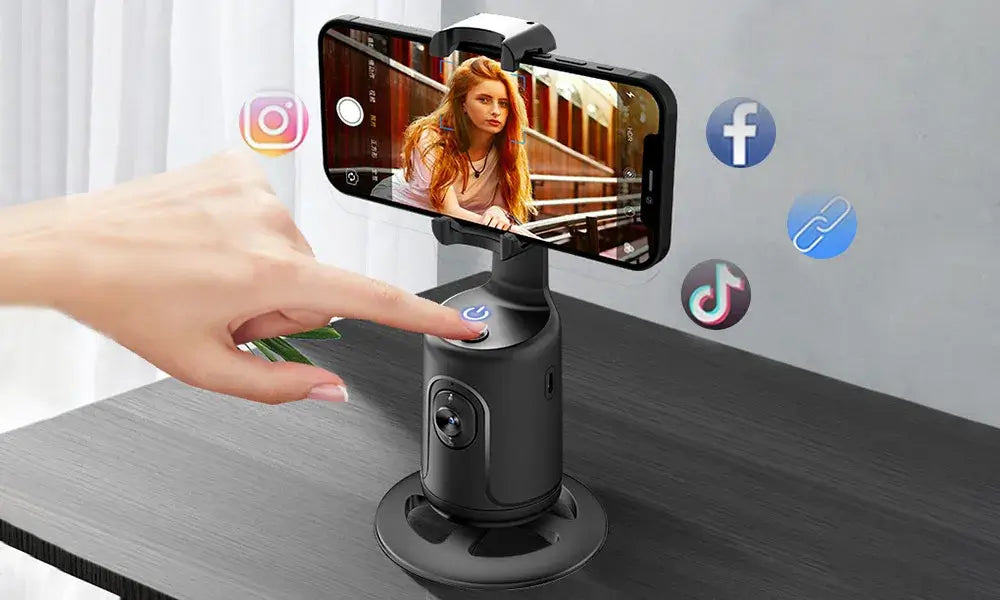 Automatisk ansiktsföljande stativ