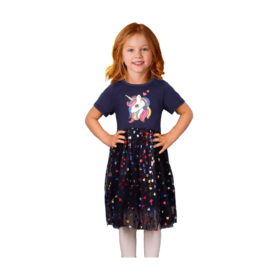 Förtrollande Barnenhörning Klänning