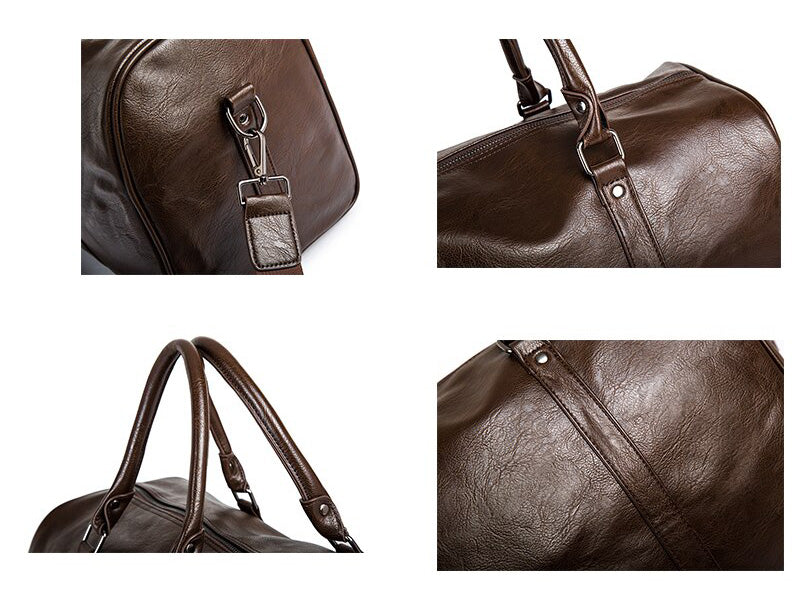 Duffle Bag i läder för män