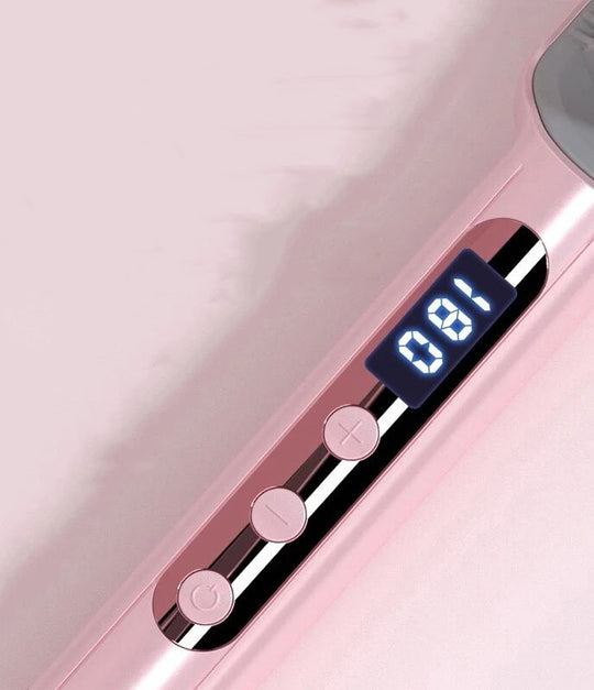 Hårplättare och lockborste