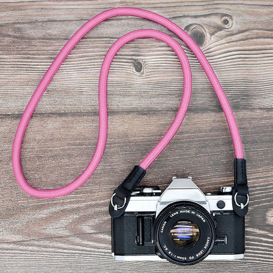 Universell nylonhalsrem för kameror