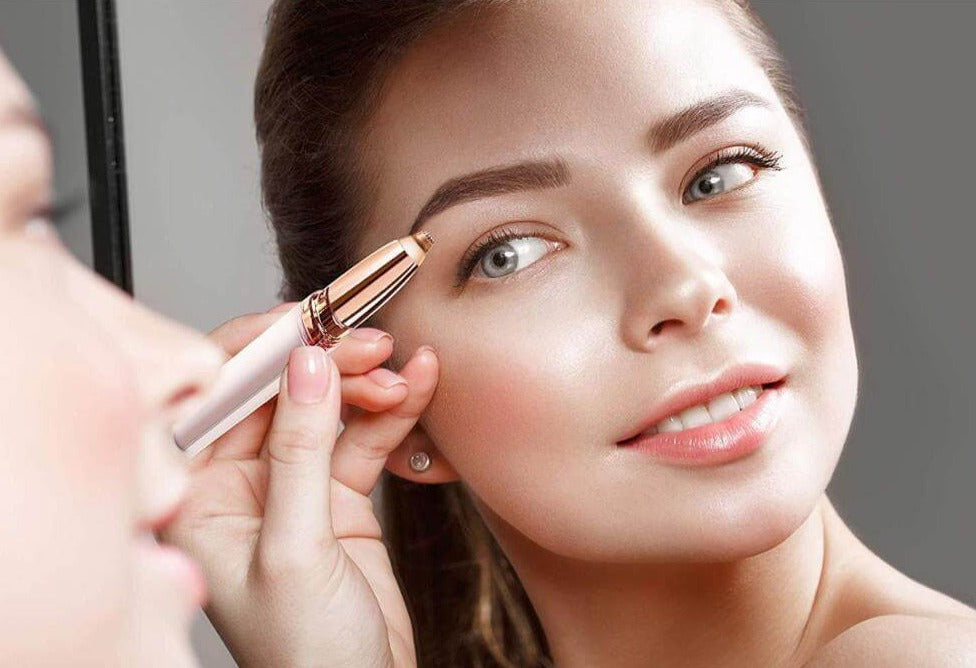 LED elektrisk ögonbrynstrimmer