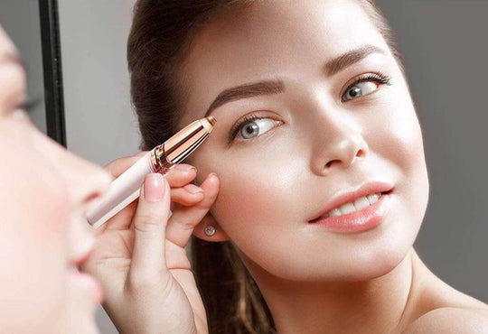 LED elektrisk ögonbrynstrimmer