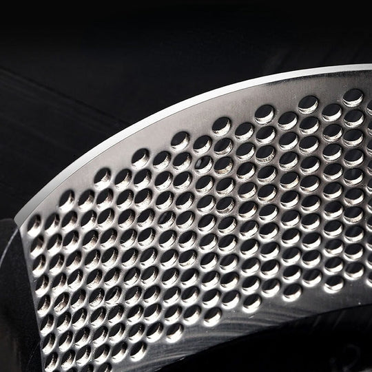 Vitlökskvarn i rostfritt stål