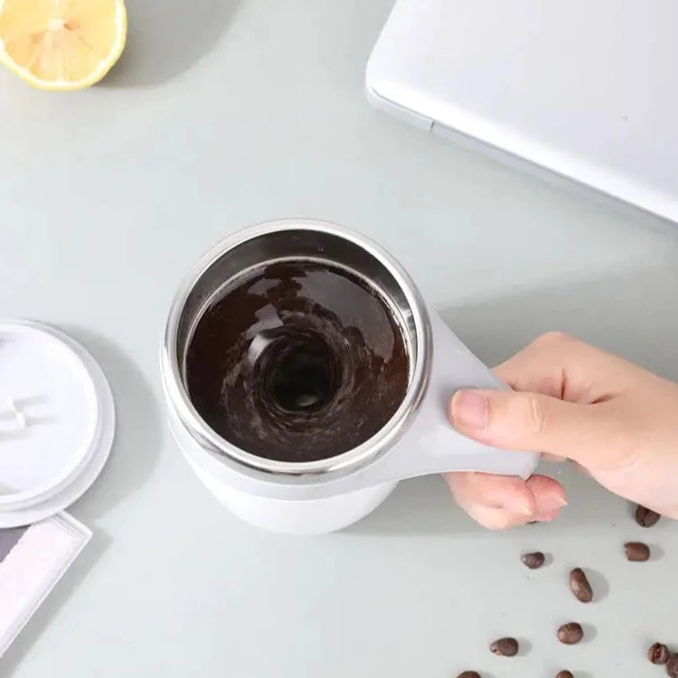 Självupprullande Lazy Mug