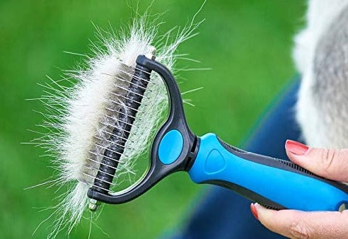 Dubbelsidig Hund Grooming Borste