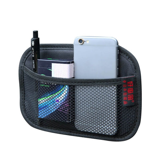 Läder Mesh Car Organizer