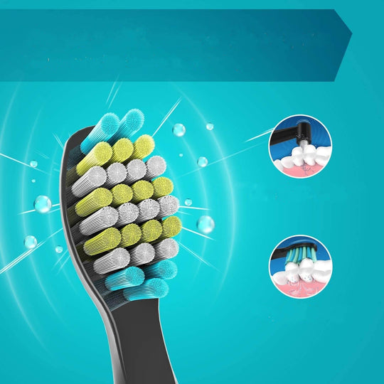 Uppladdningsbar Sonic elektrisk tandborste