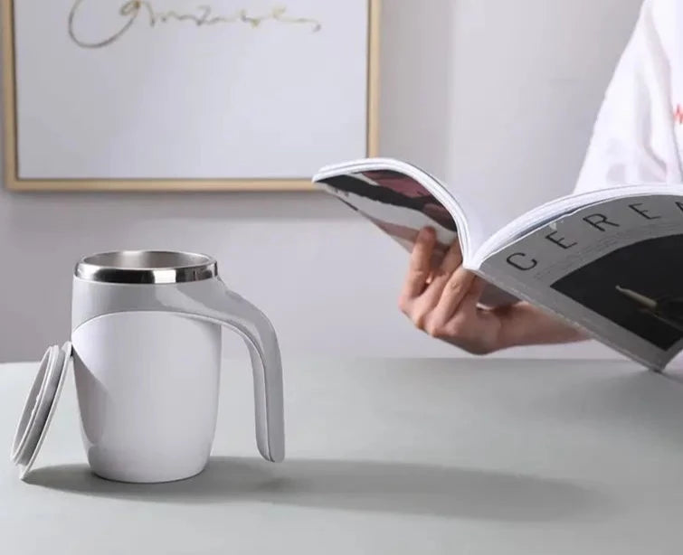 Självupprullande Lazy Mug