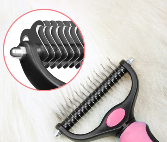 Pälsborttagning för husdjur Grooming Comb