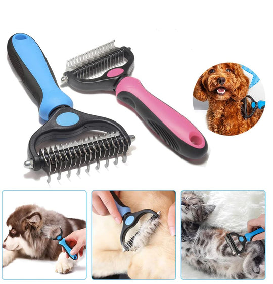 Pälsborttagning för husdjur Grooming Comb