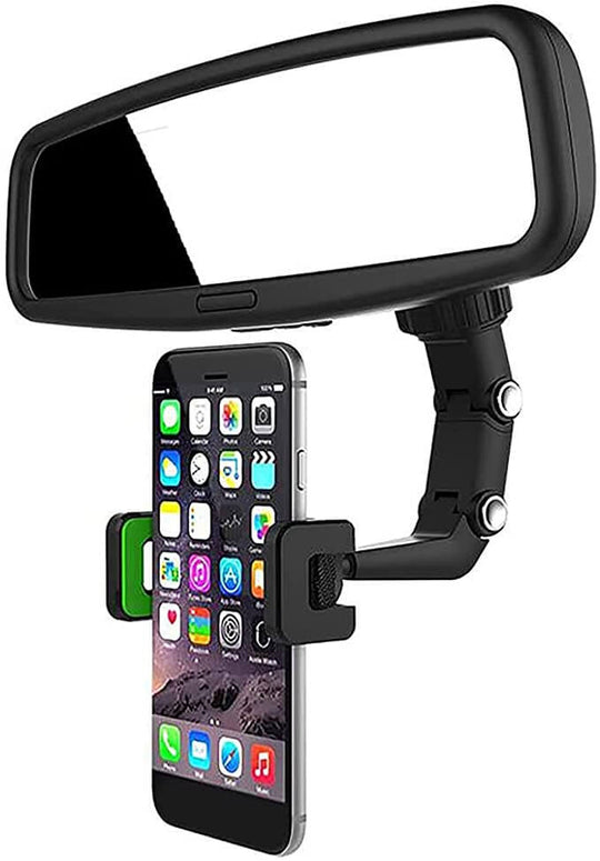 Telefonhallare I Backspegeln