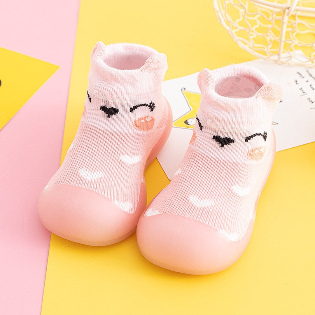 Baby's varma stickade strumpor Skor
