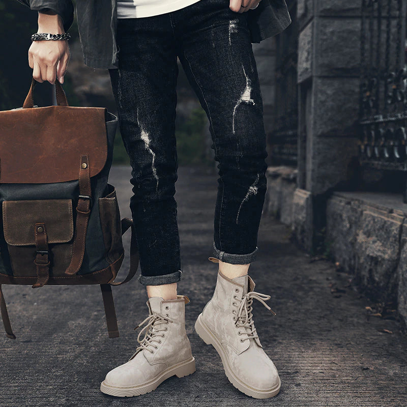 Casual ankelstövlar för män